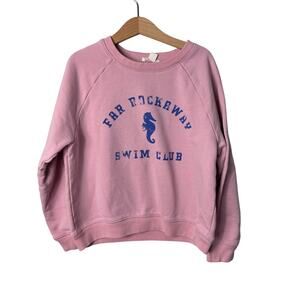 Crewcuts Pink Swim Club Pullover